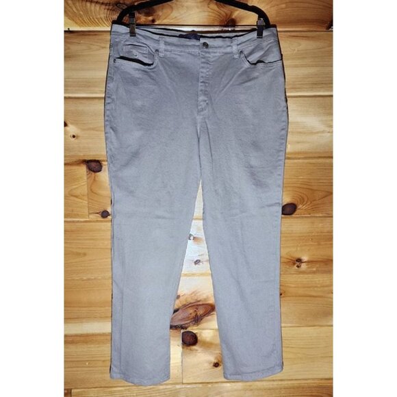 Gloria Vanderbilt Amanda Jeans in Tan Plus Size 16 - Picture 1 of 8